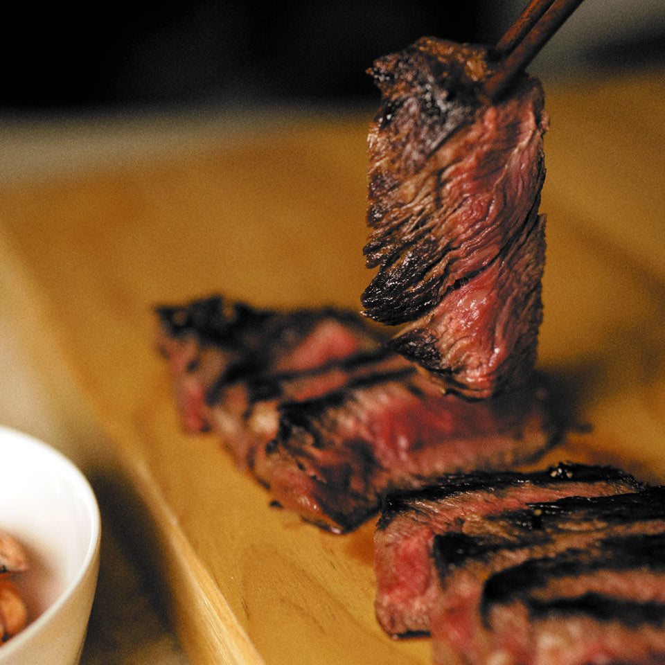 Korean BBQ Steak (NY Strip or Ribeye)